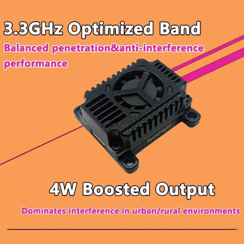 SLONWAKE FPV 3.3G 16CH 4000mW  - огляд і ціна Fpv Drone Vtx