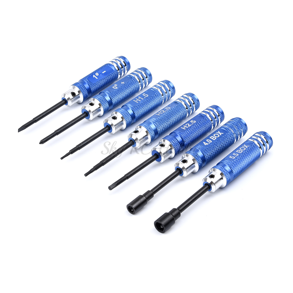 7PCS/Set 0/1/1.5/2/2.5/4/5.5mm - огляд і ціна Fpv Drone Tool Kit
