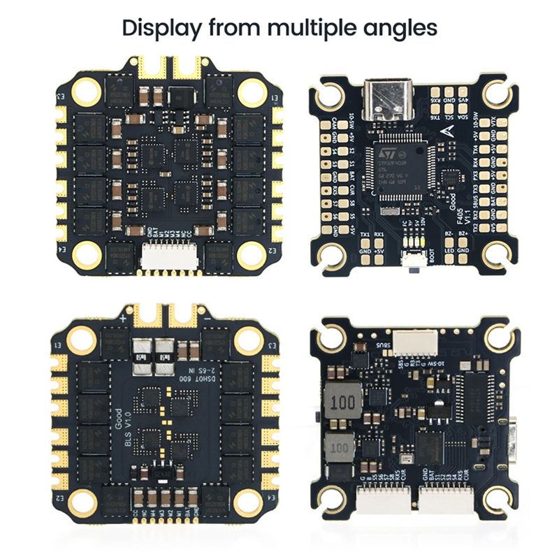 CYGJ-2-6S F405 55A Stack F405  - огляд і ціна Fpv Drone Flight Controller