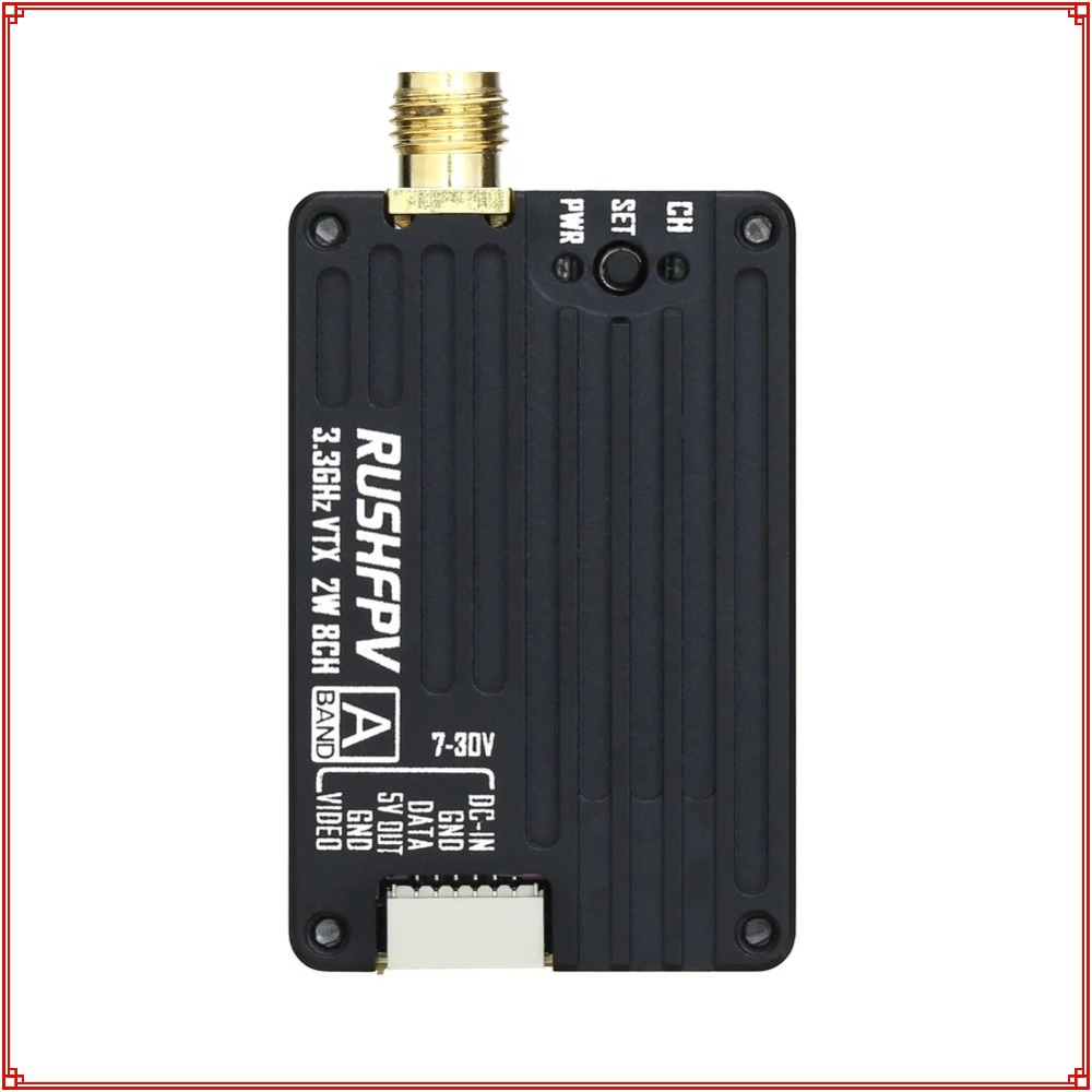 2026 New RUSHFPV 3.3G 2W VTX T - огляд і ціна Fpv Drone Vtx