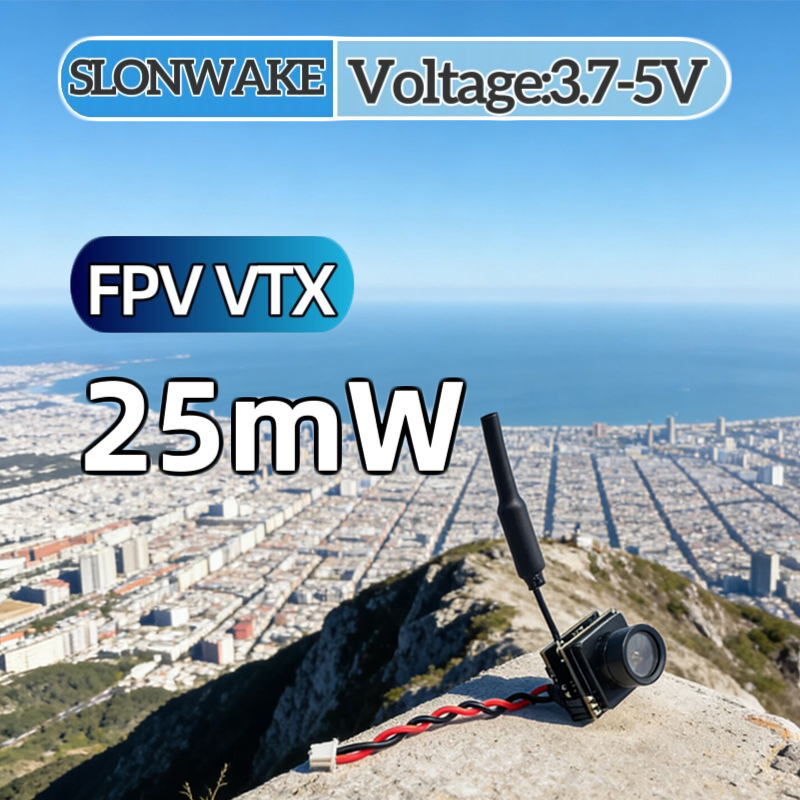 SLONWAKE FPV 25mW power simula - огляд і ціна Fpv Drone Vtx