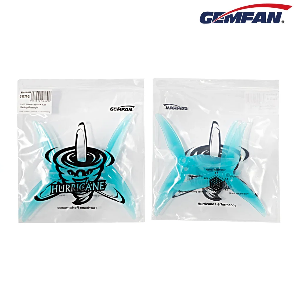 10Pairs (10CW + 10CCW) Gemfan  - огляд і ціна Fpv Drone Propeller