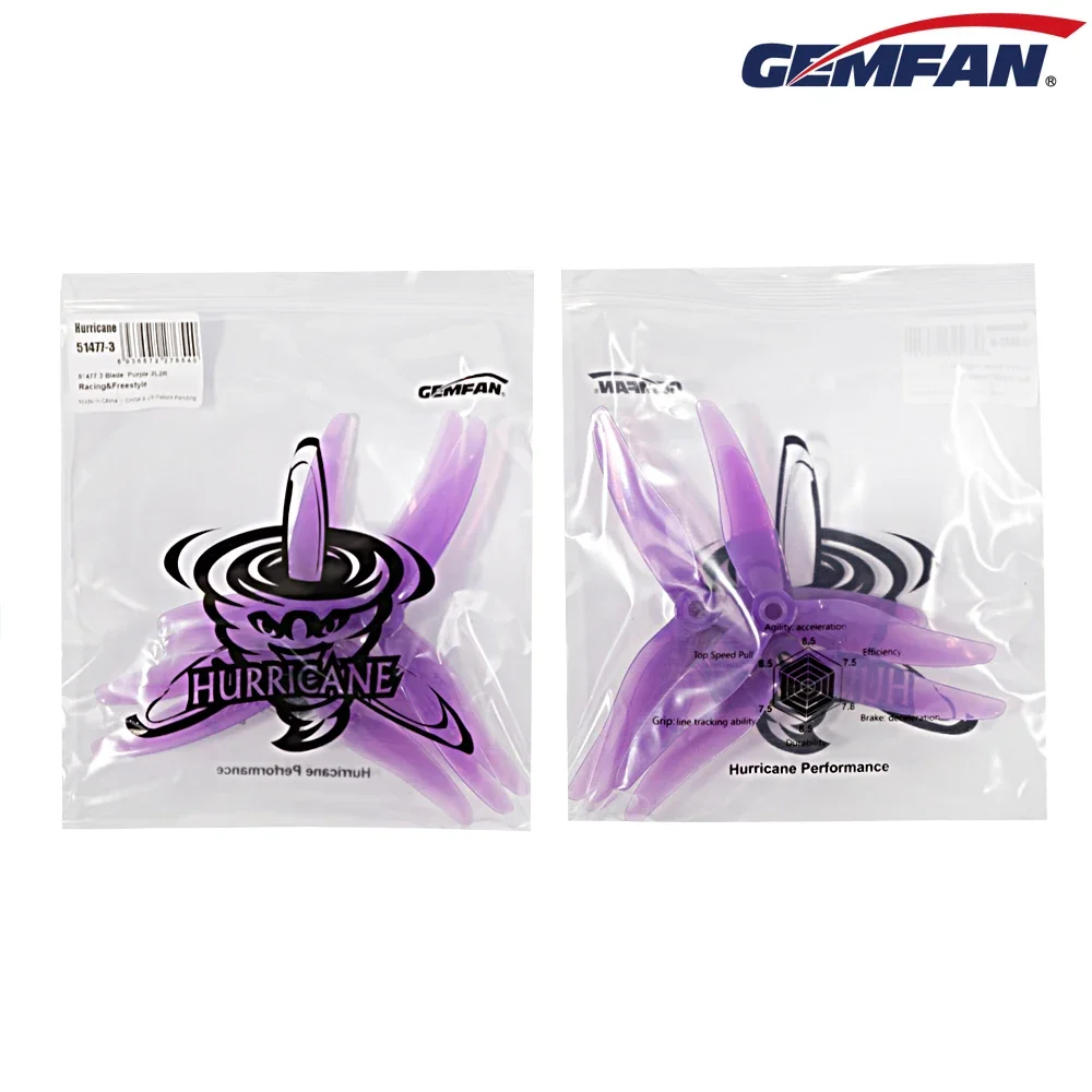 10Pairs (10CW + 10CCW) Gemfan  - огляд і ціна Fpv Drone Propeller