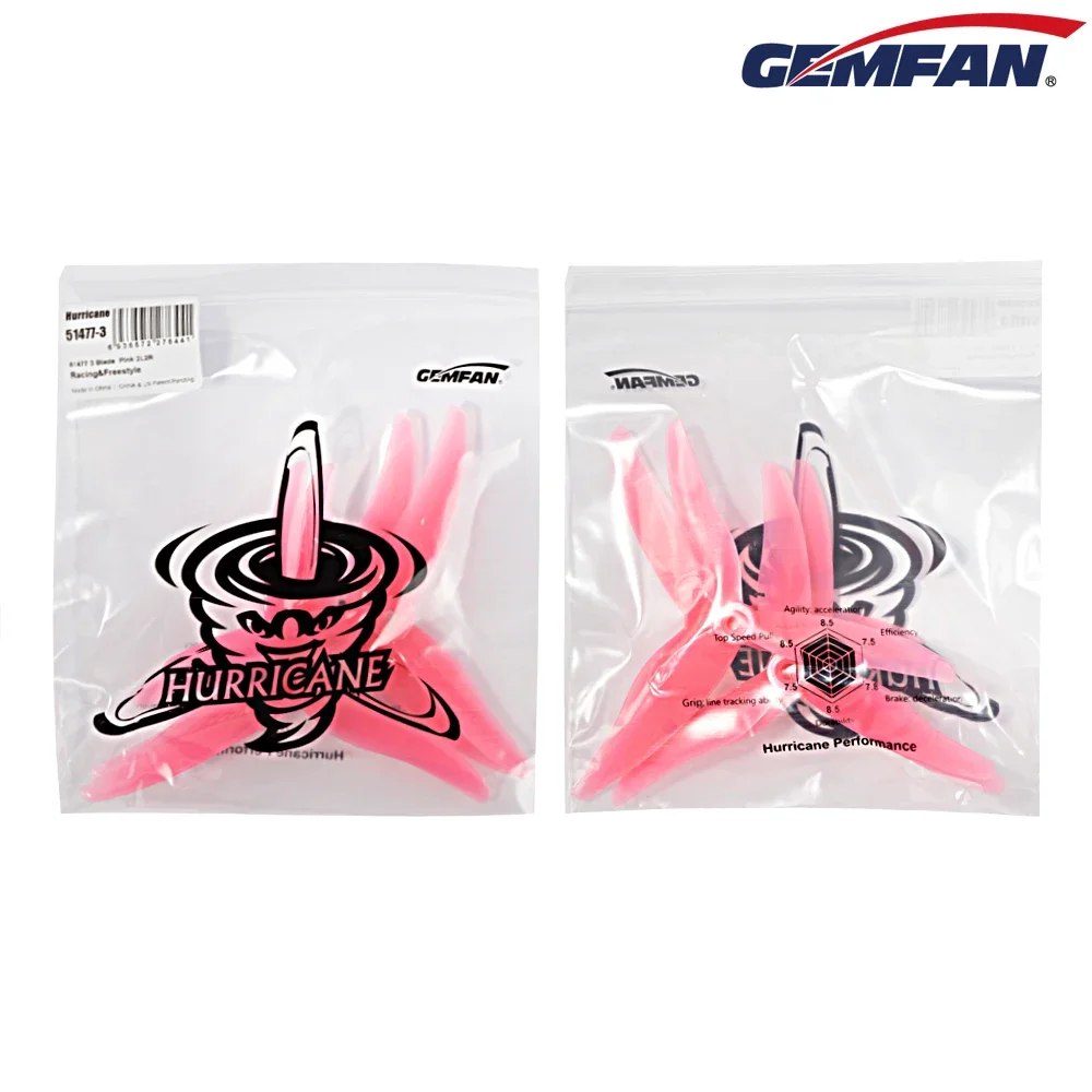 10Pairs (10CW + 10CCW) Gemfan  - огляд і ціна Fpv Drone Propeller