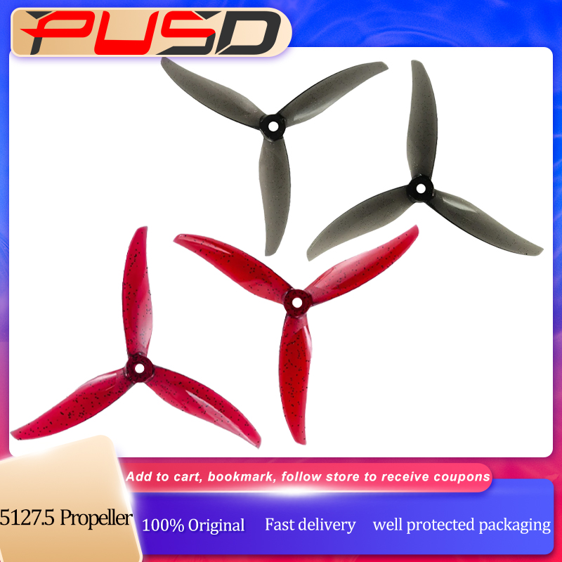 Gemfan Proxy 5127.5 10Pairs 10 - огляд і ціна Fpv Drone Propeller