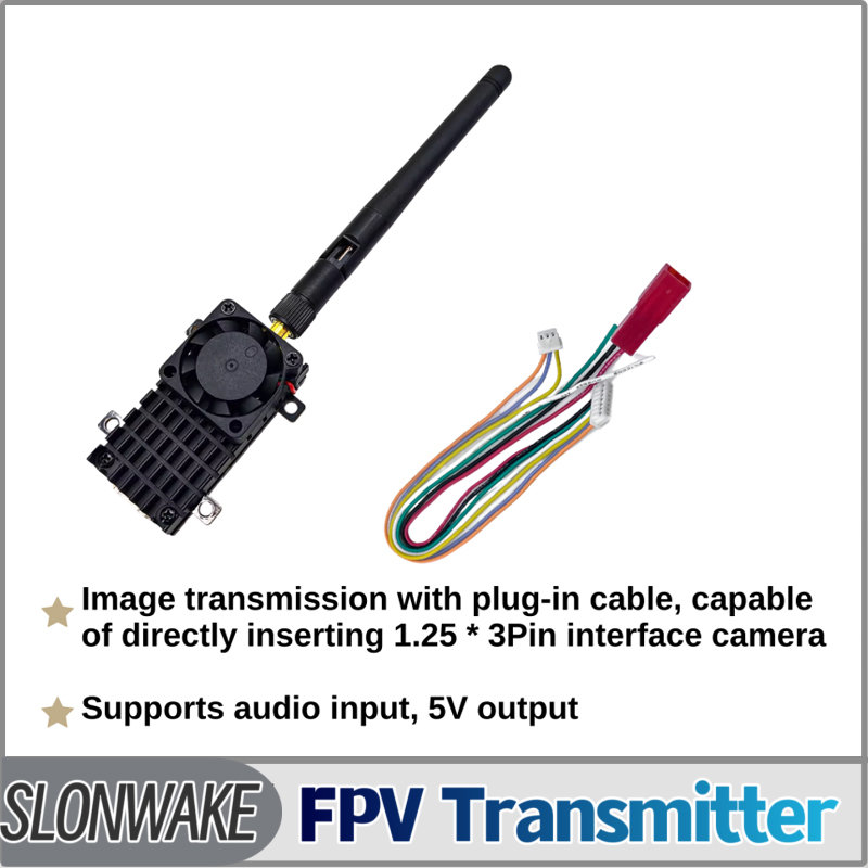 SLONWAKE 5.8G 3000mW Simulatio - огляд і ціна Fpv Drone Vtx